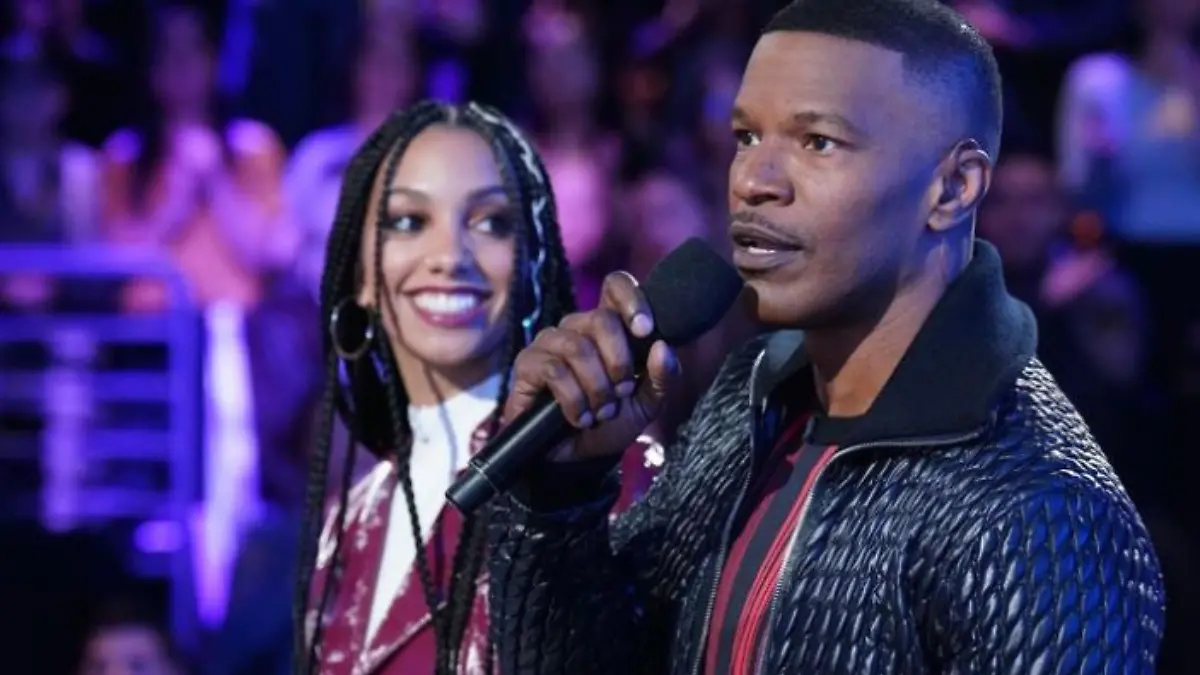 Jamie Foxx con su hija Corinne